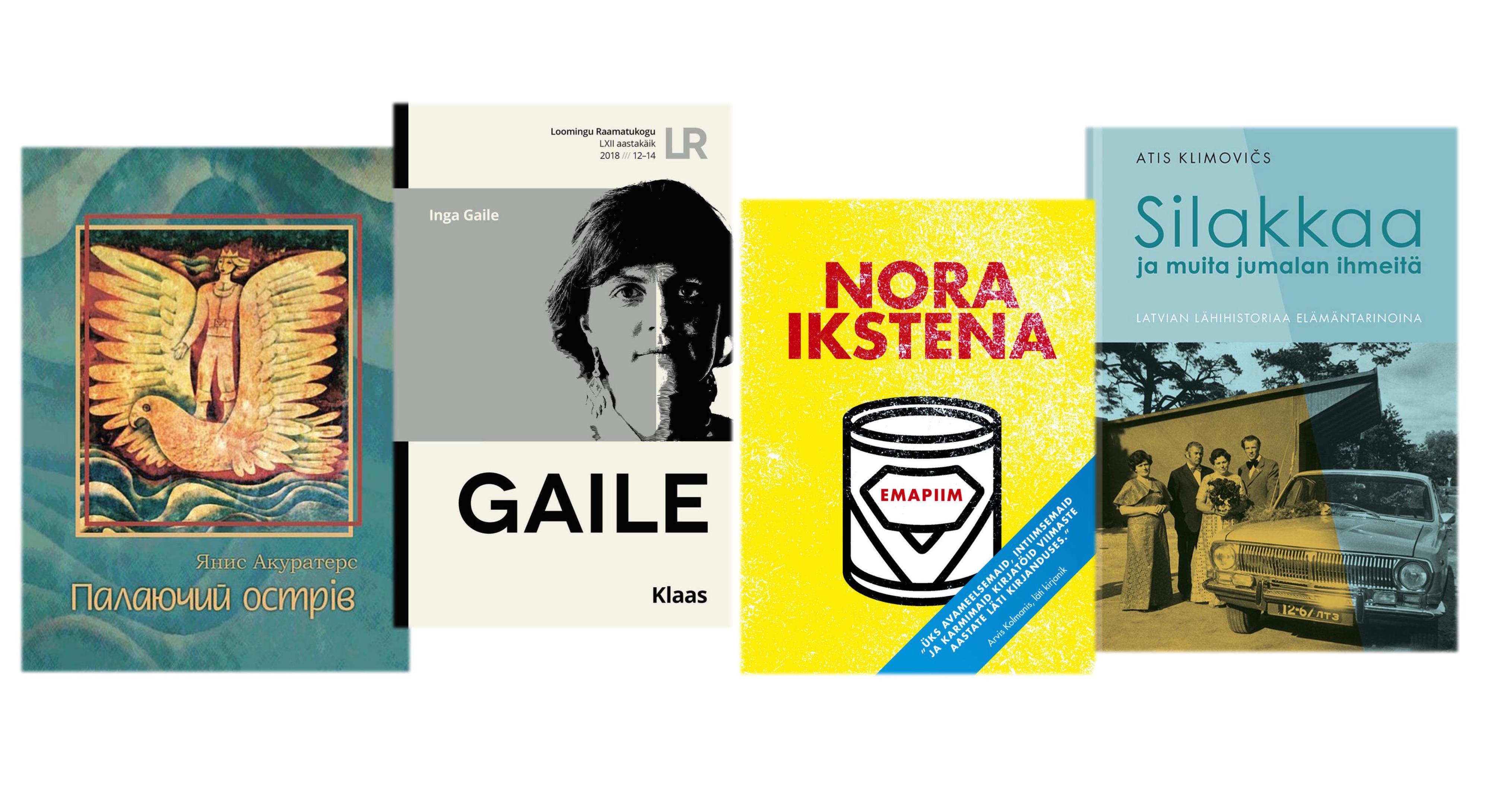 Books of Latvian authors have been translated into Estonian, Finnish and
Ukrainian languages. 